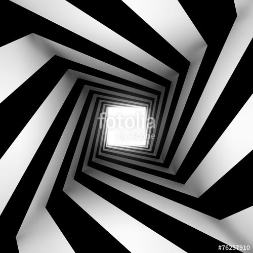 Фотошпалери 3д тунель -76257910